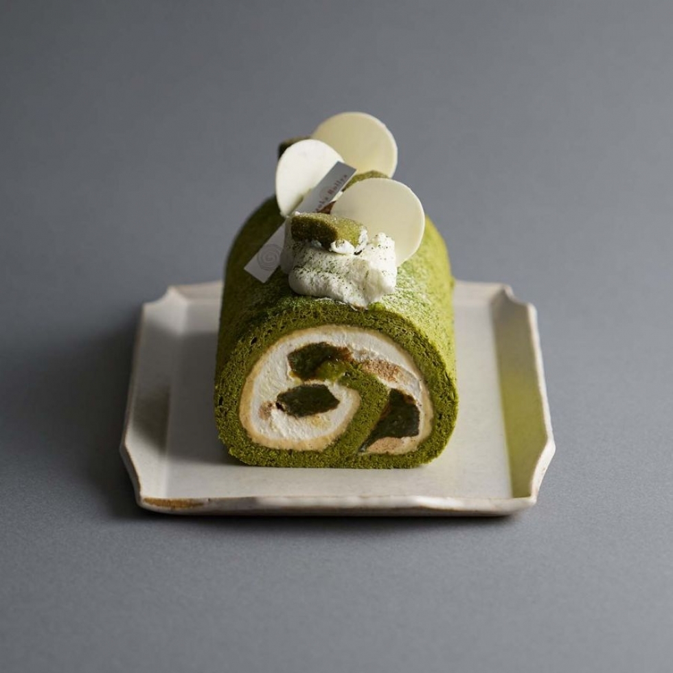 抹茶わらび餅のロールケーキ<期間限定>◆オンライン予約OK