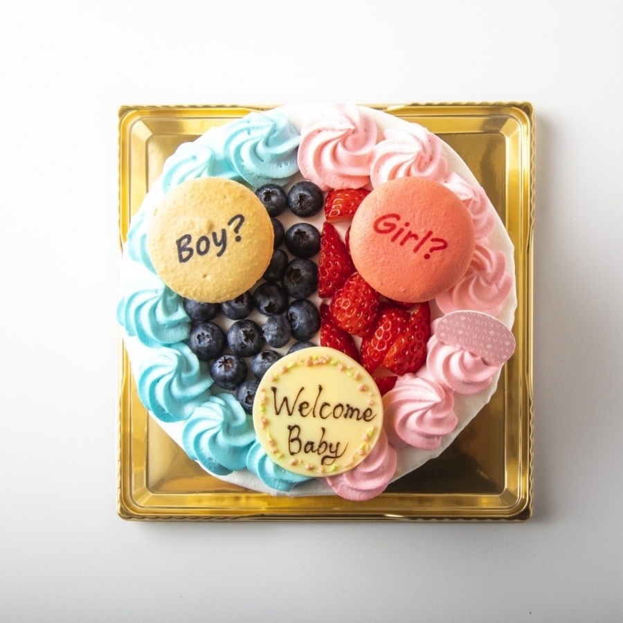 ジェンダーリビールケーキ 三栄堂