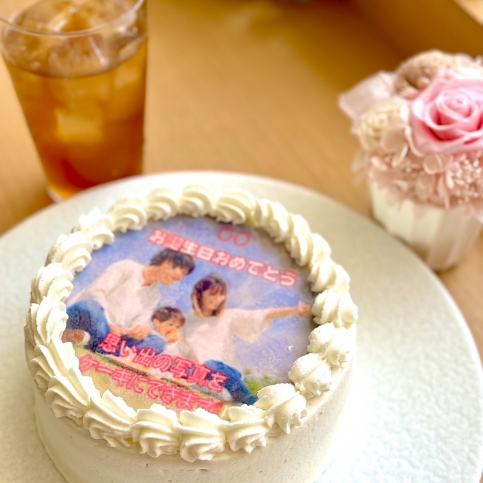 プリントショートケーキ