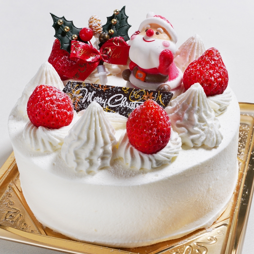 クリスマス・生クリームデコレーション