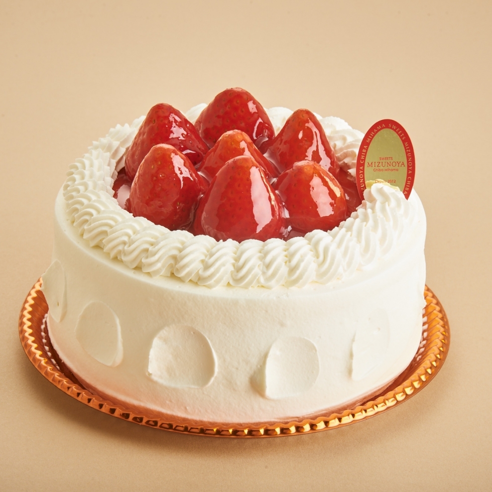 たっぷり苺のデコレーション