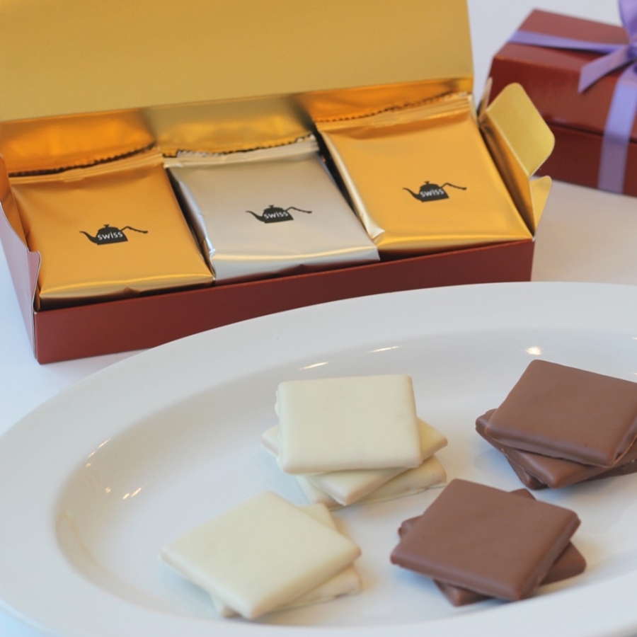 チョコシュクレ9個入 スイス洋菓子店