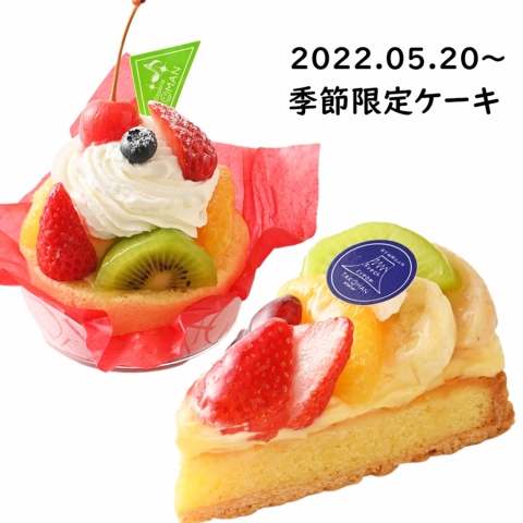【期間限定】フルーツたっぷりのケーキ