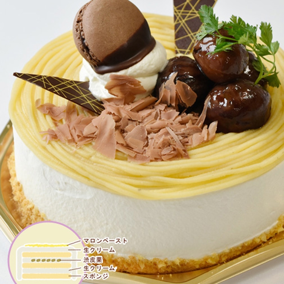 マロンのケーキ