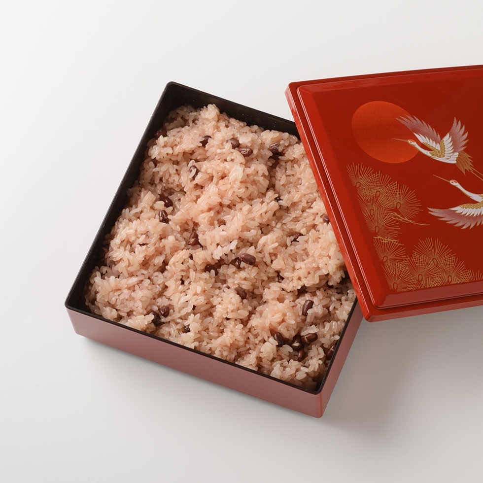 お赤飯 3合(900g)重箱入り