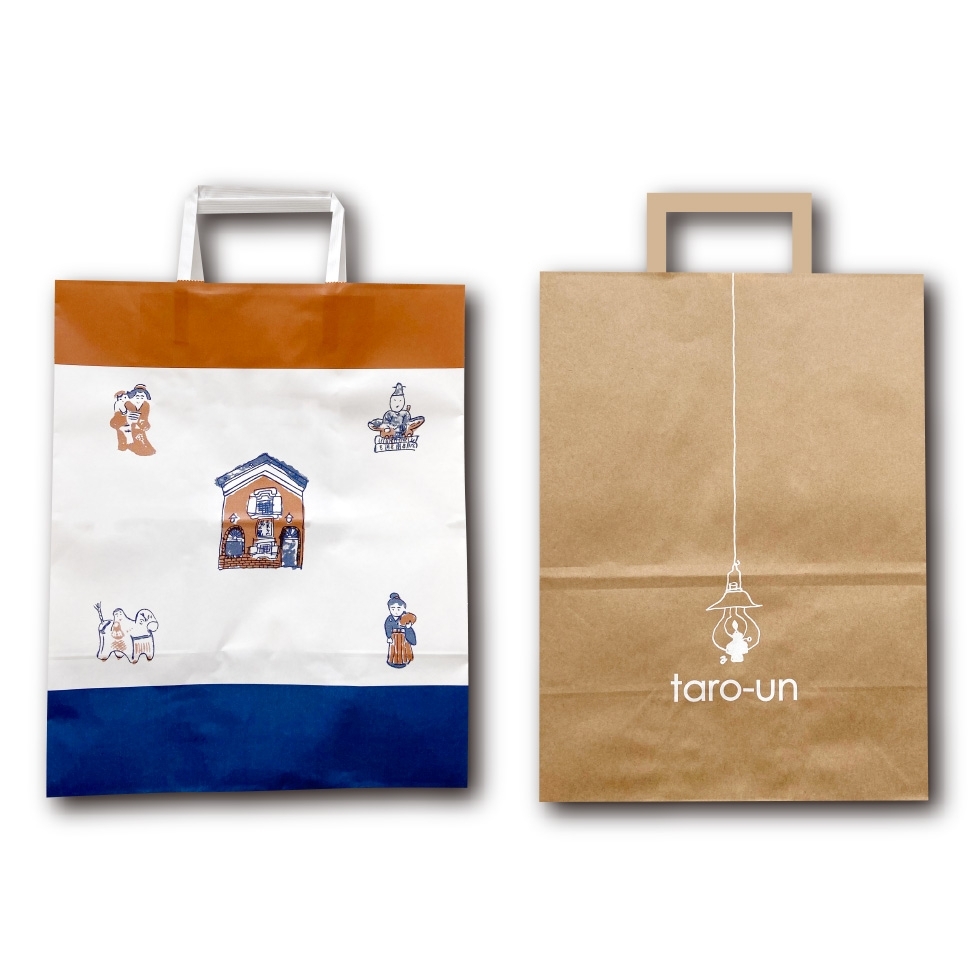 紙袋 お菓子の蔵 太郎庵