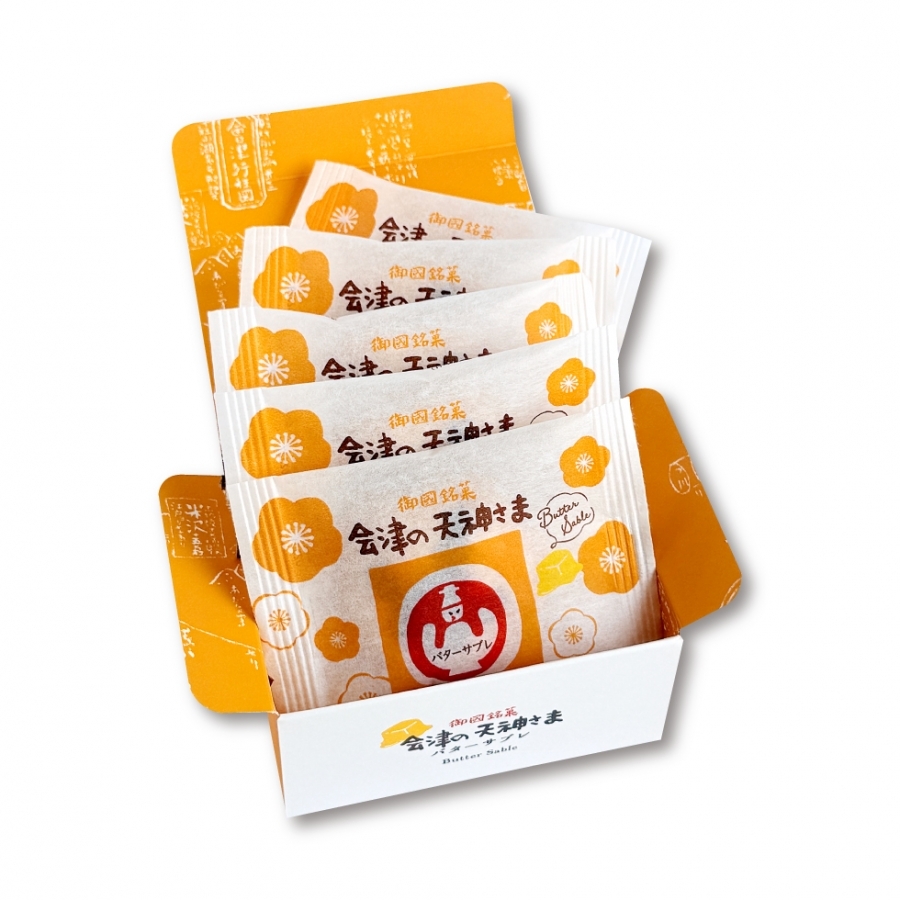 会津の天神さま バターサブレ お菓子の蔵 太郎庵