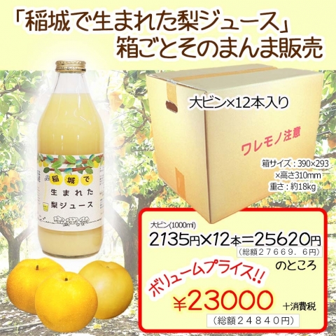 �y�����Ȕ������z���Ő��܂ꂽ���W���[�X��r��(1000ml)�P�P�[�X(12�{���j