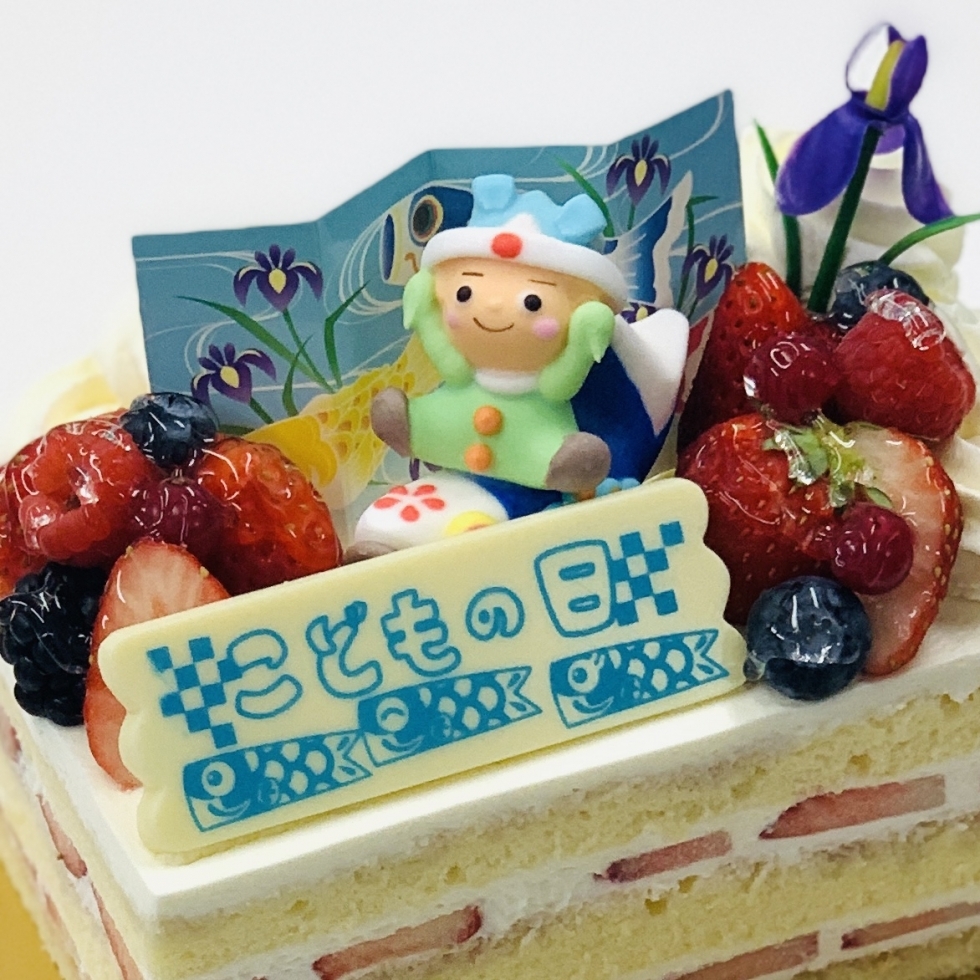 こどもの日ショートケーキ