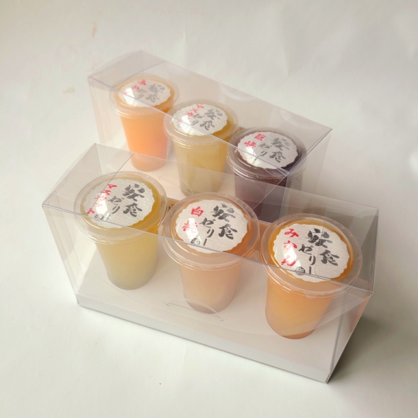 安食ゼリー 3個入り SWEETS garden YUJI AJIKI