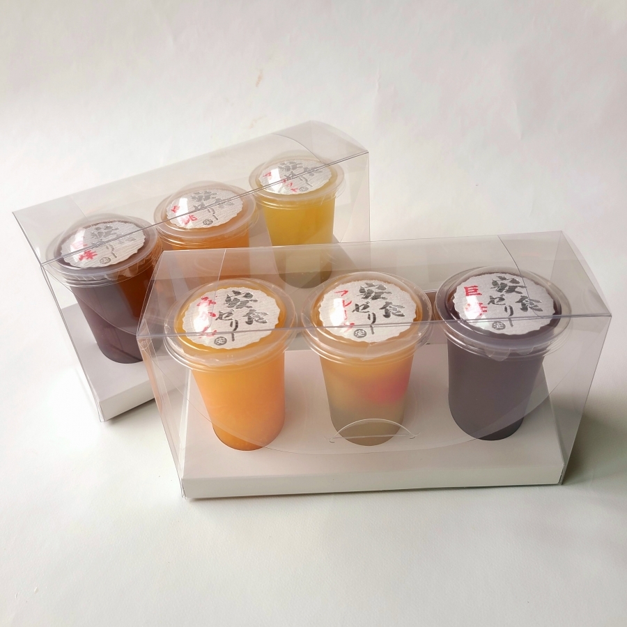 安食ゼリー 3個入り SWEETS garden YUJI AJIKI